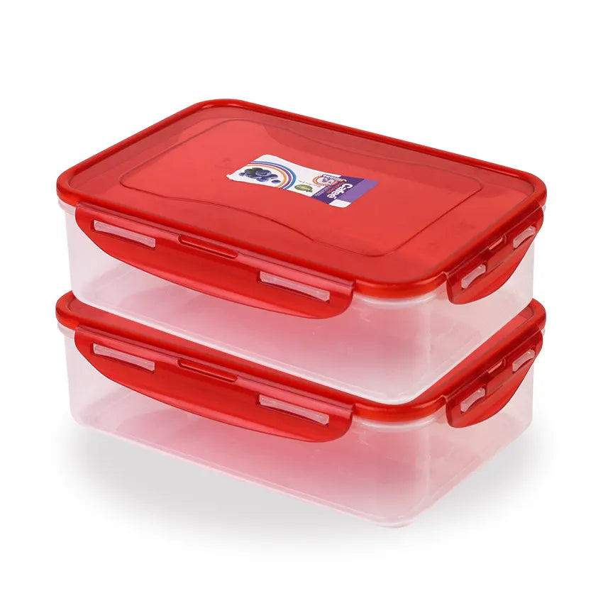Cafee Food Keeper XL Pack of 2 - (2300ml)